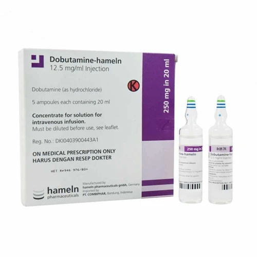 Dobutamine-hameln 12,5mg/ml Hameln - Thuốc điều trị bệnh tim mạch hiệu quả