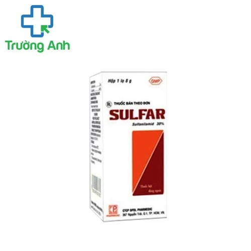 Sulfar 8g - Thuốc điều trị nhiễm khuẩn hiệu quả của Pharmedic