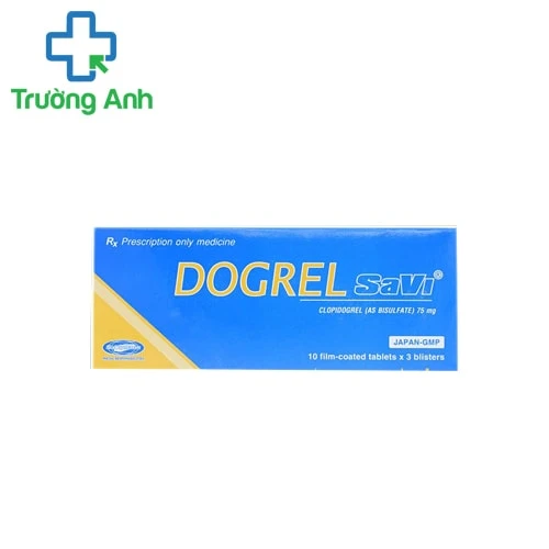 Dogrel SaVi - Thuốc dự phòng các bệnh tim mạch hiệu quả 