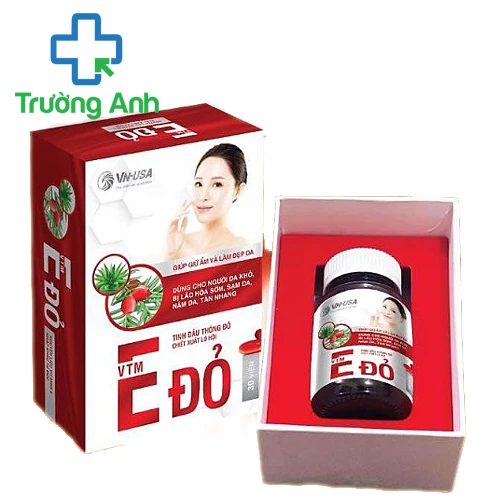 VTM E ĐỎ - Giúp bổ sung vitamin E và làm đẹp da hiệu quả