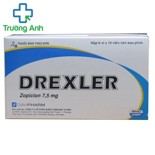 DREXLER 7,5mg - Thuốc điều trị mất ngủ hiệu quả