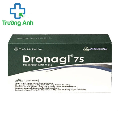 Dronagi 75 - Thuốc điều trị và ngăn ngừa loãng xương hiệu quả