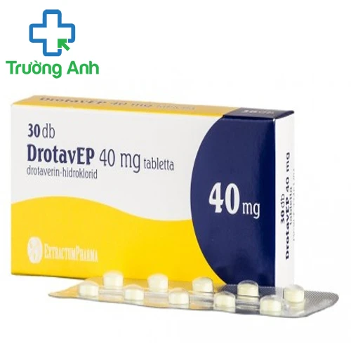 Drotavep 40mg Tablets - Thuốc điều trị chứng co thắt dạ dày - ruột 