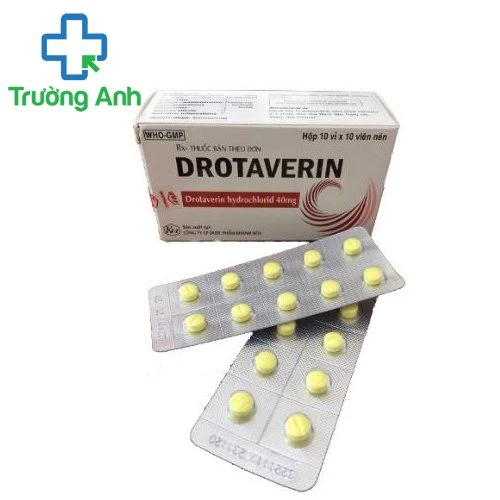 Drotaverin 40mg - Thuốc điều trị co thắt dạ dày hiệu quả của Khapharco