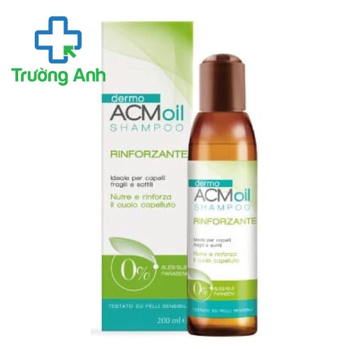Dermo ACM Oil Shampoo Rinforzante 200ml - Dầu gội đầu giúp làm sạch da đầu