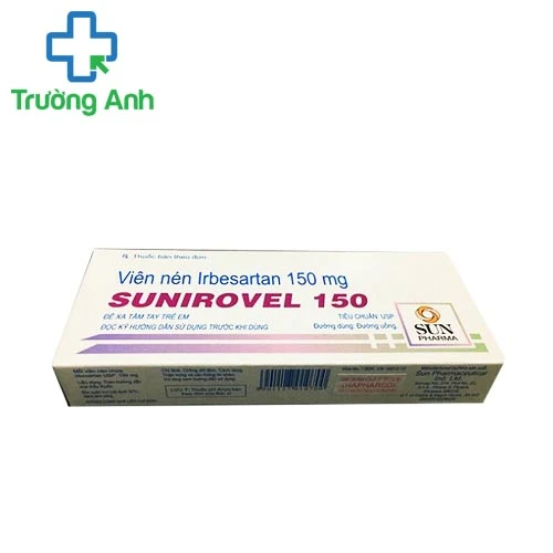 Sunirovel 150 -Thuốc điều trị huyết áp cao của Ấn Độ