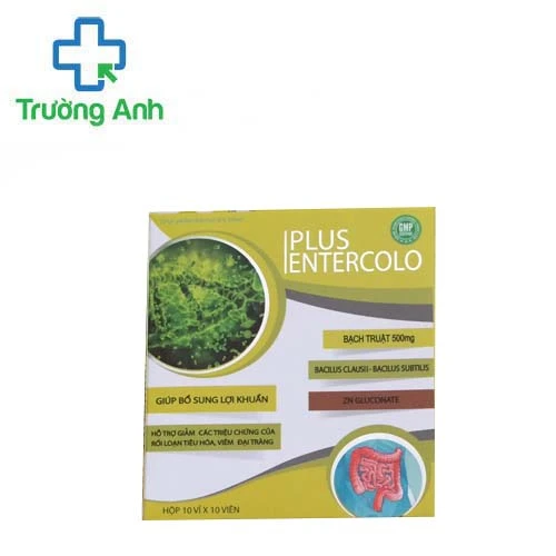 Plus Entercolo Vgas - Hỗ trợ hệ tiêu hóa khỏe mạnh