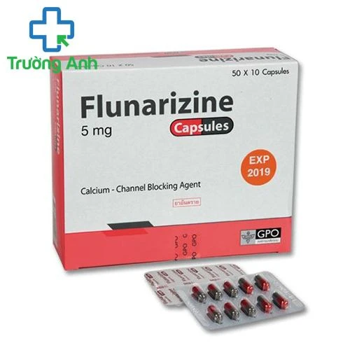 Flunarizine 5mg - Thuốc điều trị đau nửa đầu hiệu quả