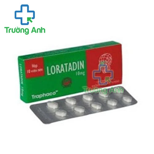 Loratadin 10mg Traphaco - Thuốc điều trị viêm mũi dị ứng, mề đay hiệu quả