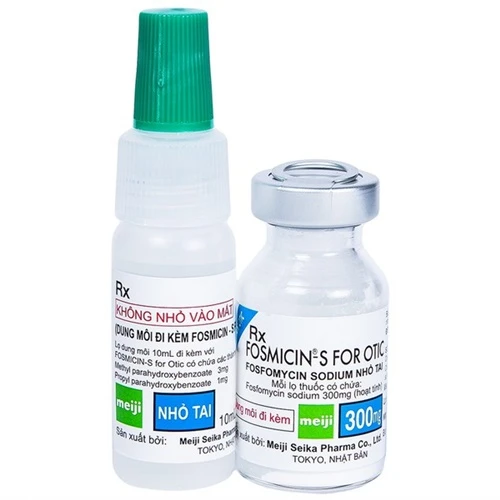 Fosmicin - S for Otic 300mg - Thuốc điều trị bệnh viêm tai hiệu quả