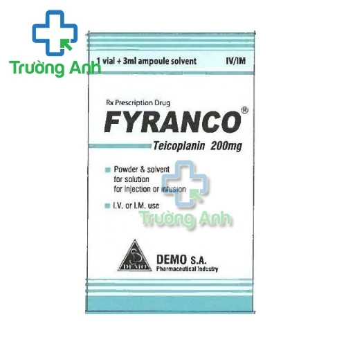 Fyranco 200 - Thuốc điều trị nhiễm khuẩn hiệu quả của Hy Lạp
