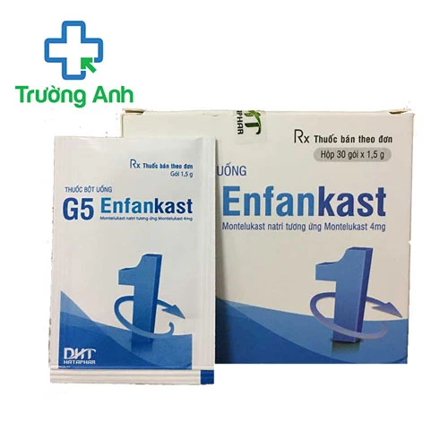 G5 Enfankast - Thuốc trị hen phế quản, viêm mũi dị ứng của Hataphar