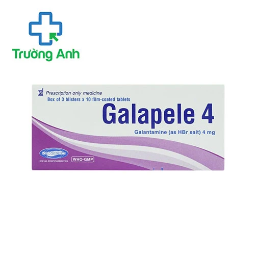 Galapele 4 - Thuốc điều trị chứng sa sút trí tuệ hiệu quả 