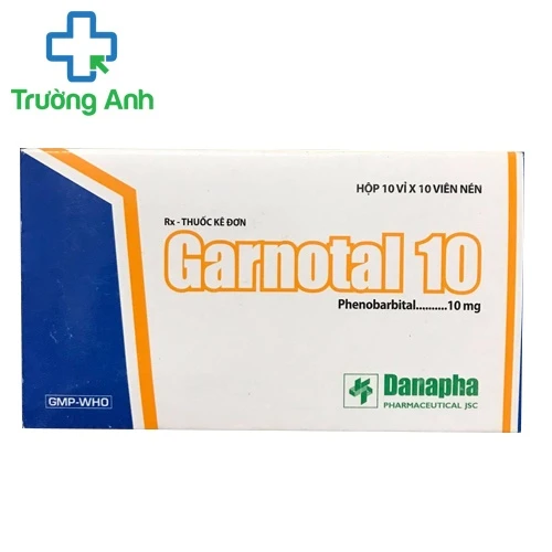 Garnotal 10 - Thuốc điều trị động kinh hiệu quả  