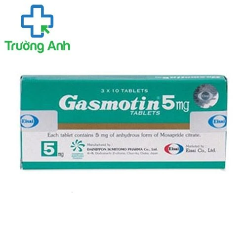 Gasmotin tablets 5mg - Thuốc bảo vệ đường tiêu hóa của Nhật Bản