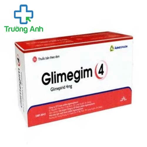 GLIMEGIM 4 - Thuốc điều trị tiểu đường của Agimexpharm
