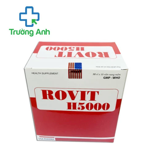 Rovit h5000 USA Pharma - Sản phẩm bổ sung vitamin nhóm B hiệu quả