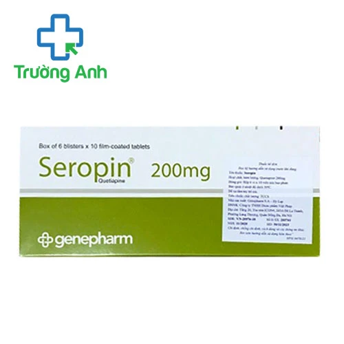 Seropin 200mg - Thuốc điều trị tâm thần phân liệt của Hy Lạp