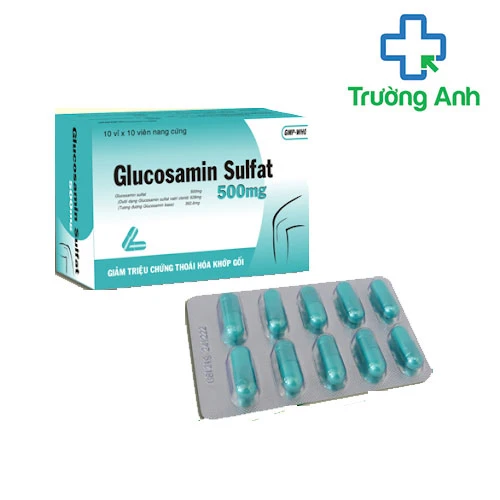 Glucosamin sulfat 500mg Tipharco -Thuốc điều trị thoái hóa khớp hiệu quả