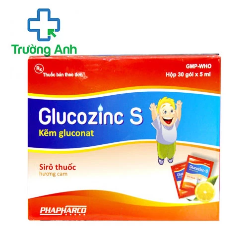 Glucozinc S - Hỗ trợ bổ sung kẽm cho cơ thể của Phapharco