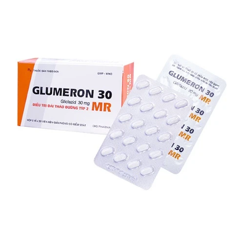 Glumeron 30 MR - Thuốc điều trị đái tháo đường hiệu quả