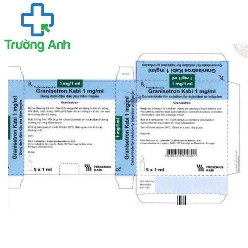 Granisetron Kabi 1mg/ml -Thuốc phòng buồn nôn và nôn mửa hiệu quả