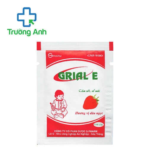 Grial-E - Thuốc điều trị giảm đau, hạ sốt hiệu quả của S.Pharm