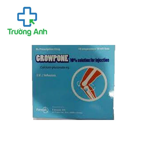 GROWPONE 10% - Thuốc điều trị hạ calci huyết hiệu quả
