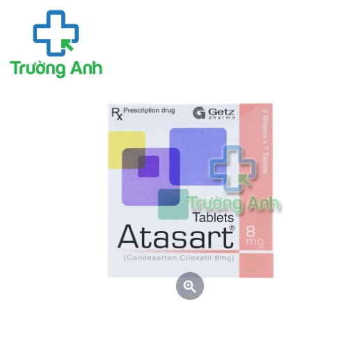 Atasart tablets 8mg Getz Pharma - Thuốc hỗ trợ điều trị tăng huyết áp hiệu quả
