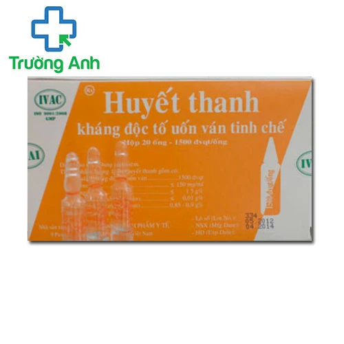 Huyết thanh kháng độc tố uốn ván tinh chế (SAT) - Dự phòng và điều trị uốn ván