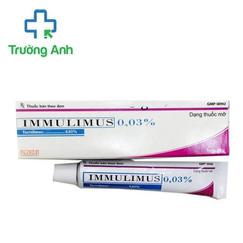 Immulimus 0,03% - Thuốc điều trị chàm thể tạng của Medisun