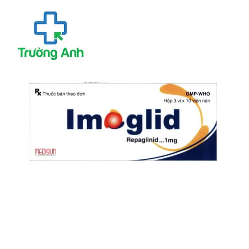 Imoglid 1mg - Thuốc điều trị bệnh đái tháo đường tuýp 2 hiệu quả