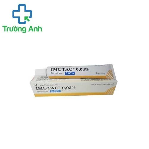 IMUTAC 0.03 - Thuốc điều trị viêm da cơ địa hiệu quả