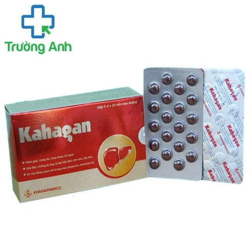 Kahagan (Viên bao đường) - Hỗ trợ điều trị viêm gan của Khaihapharco