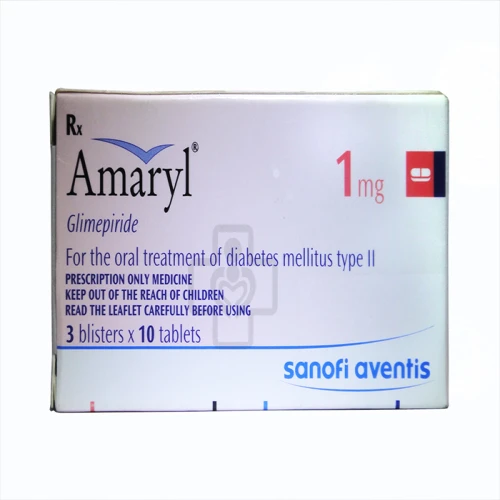 Amaryl 1mg - Thuốc điều trị ái tháo đường type 2 của Indonesia