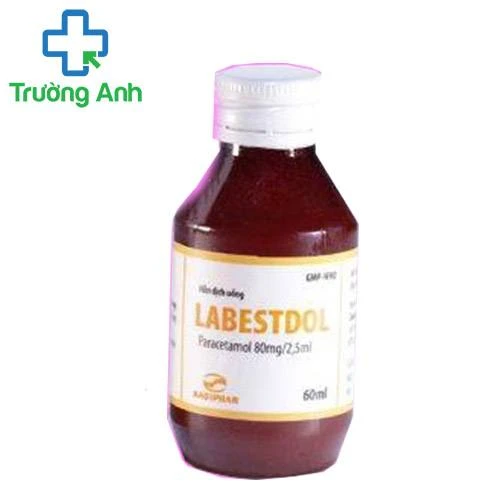 LABESTDOL -  Thuốc giảm đau, hạ sốt trẻ em hiệu quả của Hadiphar