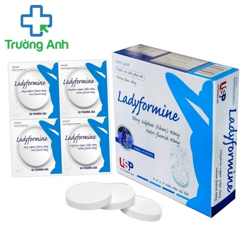 Ladyformine - Hỗ trợ vệ sinh âm đạo của US Pharma USA
