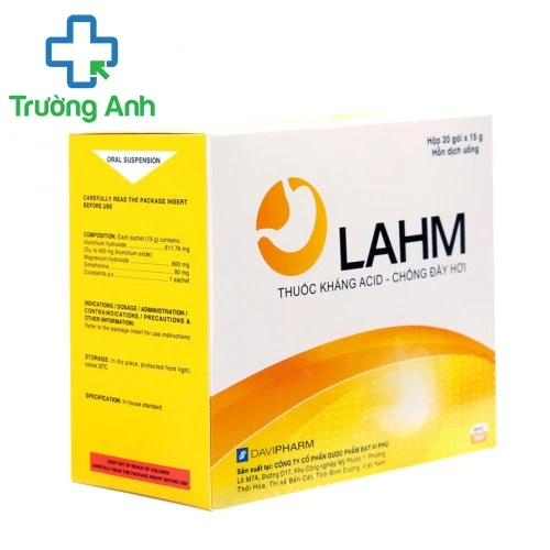 Lahm - Thuốc điều trị viêm loét dạ dày của Davipharm