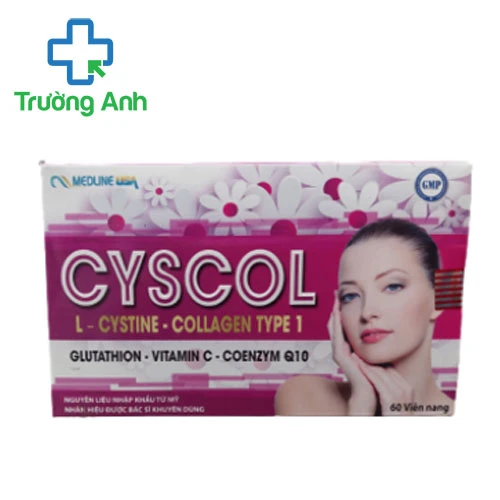 Cyscol Santex - Bổ sung collagen làm đẹp da hiệu quả