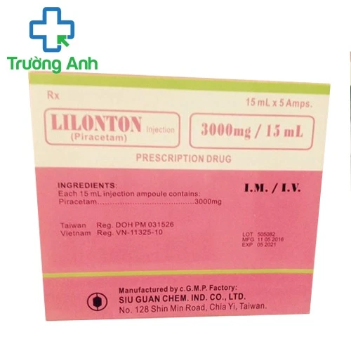 Lilonton Injection 3000mg/15ml - Thuốc điều trị suy thoái do tuổi tác 
