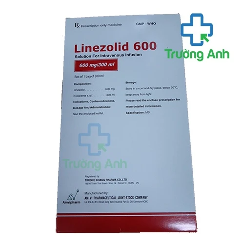 Linezolid 600 - Thuốc điều trị nhiễm khuẩn hiệu quả của Amvipharm