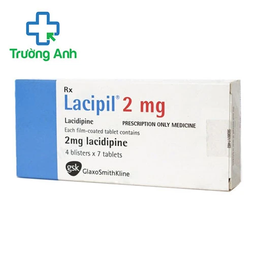 Lacipil 2mg GSK - Thuốc hỗ trợ điều trị cao huyết áp hiệu quả