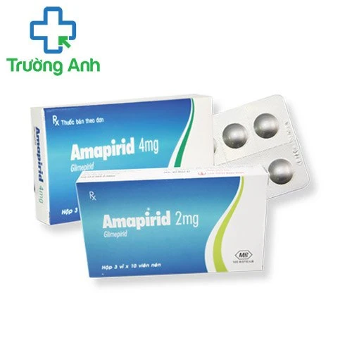 Amapirid 4mg Mebiphar - Thuốc hỗ trợ điều trị đái tháo đường hiệu quả