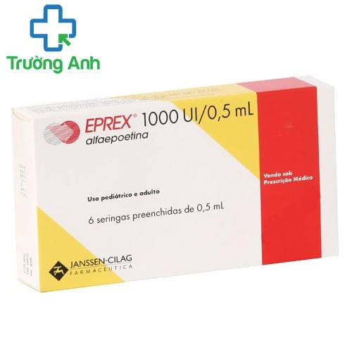 Eprex 1000IU Cilag - Thuốc hỗ trợ điều trị thiếu máu hiệu quả