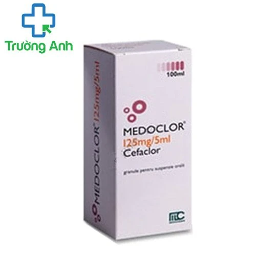 Medoclor 125mg/5ml - Thuốc điều trị nhiễm trùng hiệu quả 