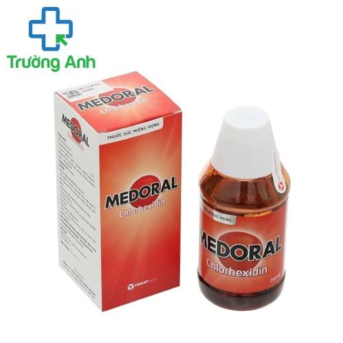 MEDORAL - Nước súc miệng điều trị viêm nhiễm răng miệng