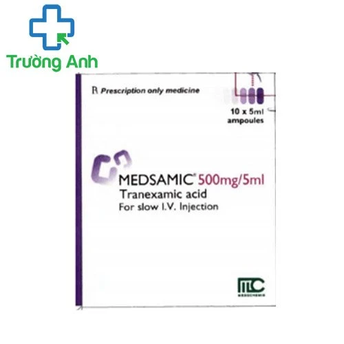 MEDSAMIC 500mg/5ml -Thuốc giúp ngăn ngừa chảy máu hiệu quả