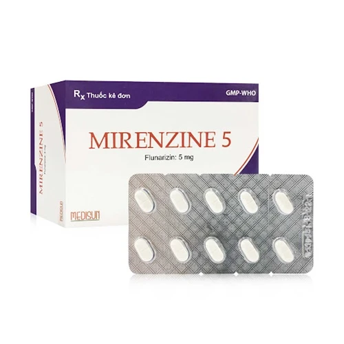 Mirenzine 5 - Thuốc dự phòng và điều trị đau nửa đầu