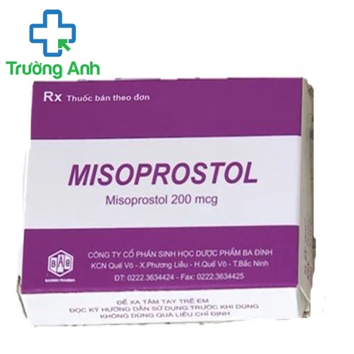 Misoprostol - Thuốc điều trị loét dạ dày hiệu quả