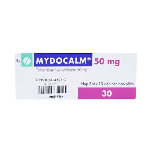 MYDOCALM - Thuốc điều trị co cứng cơ hiệu quả của Hungary